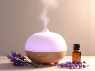 Pure Lavender Essential Oil Diffuser Set